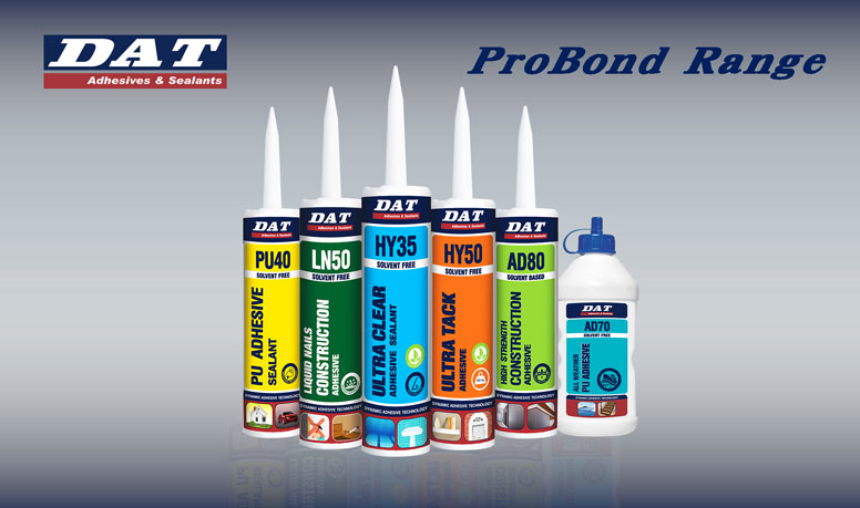 Launching ProBond, our newest range of Adhesives & Sealants